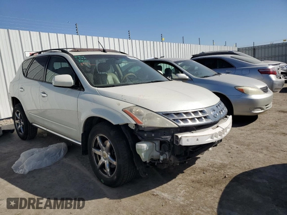 2006 Nissan Murano S with VIN JN8AZ08T96W428085, listed as a Copart auction lot 74127114 with 260,577 mi miles and Salvage Title. Bid and sale history available at carsss.com. Image 4.