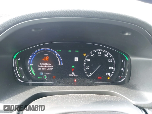 2019 Honda Insight EX with VIN 19XZE4F50KE010136, listed as a IAAI auction lot 41999216 with 88,457 mi miles and . Bid and sale history available at carsss.com. Image 7.