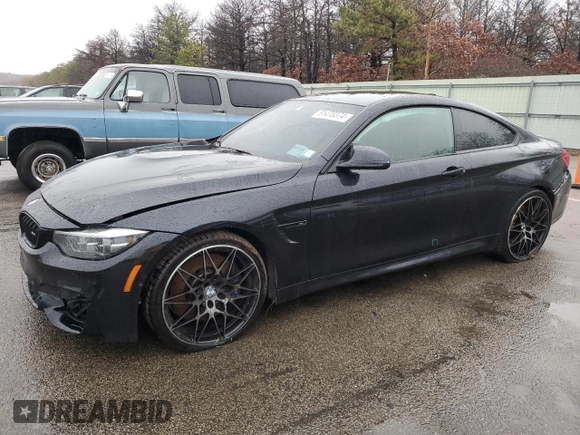 2018 BMW M4 z VIN WBS4Y9C54JAC87520, wystawiony jako Copart lot #81470374 z przebiegiem 58 946 mil mil oraz Szkoda całkowita • Salvage title. Historia ofert i sprzedaży dostępna na DreamBid. Obrazek 1.