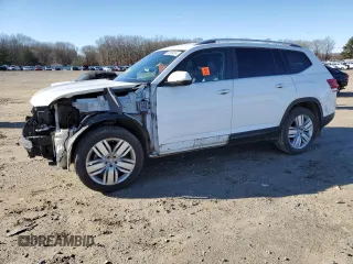 2019 Volkswagen Atlas SE z VIN 1V2UR2CA7KC531638, wystawiony jako Copart lot #85959614 z przebiegiem 77 971 mil mil oraz Czysty tytuł • Clean title. Historia ofert i sprzedaży dostępna na DreamBid. Obrazek 1.