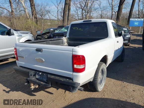 2007 Ford Ranger XL with VIN 1FTYR10D47PA00473, listed as a IAAI auction lot 41898282 with 298,026 mi miles. Bid and sale history available at carsss.com. Image 4.