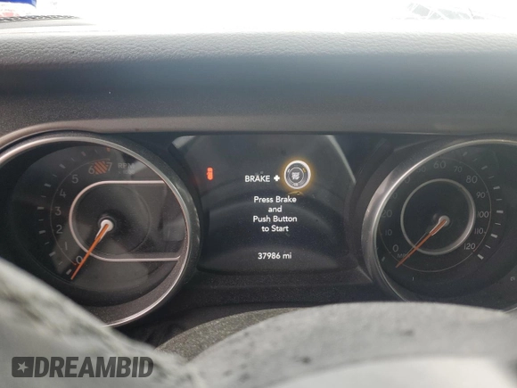 2023 Jeep Wrangler Sport с VIN 1C4HJXAG4PW598962, выставлен на аукционе Copart как лот 71889884 с пробегом 37 986 миль миль и Списание • Salvage title. История ставок и продаж доступна на DreamBid. Изображение 9.