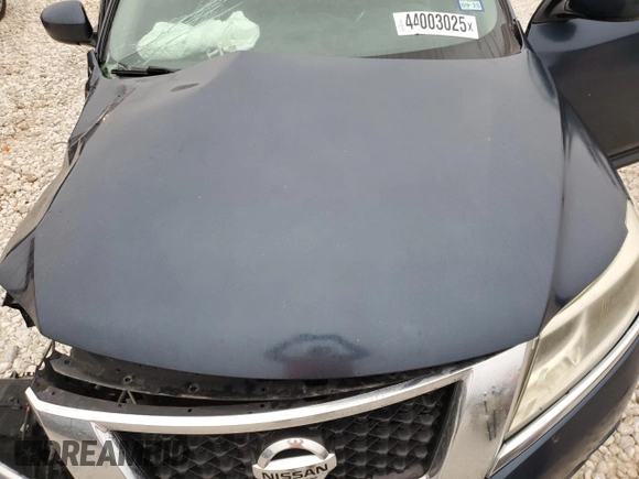 2015 Nissan Pathfinder SV with VIN 5N1AR2MN0FC693392, listed as a Copart auction lot 44003025 with 0 mi miles and Salvage Title. Bid and sale history available at carsss.com. Image 12.