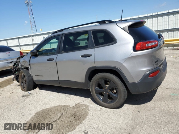 2017 Jeep Cherokee Sport with VIN 1C4PJMAB4HW544836, listed as a Copart auction lot 52512785 with 77,733 mi miles and Salvage Title. Bid and sale history available at DreamBid. Image 2.