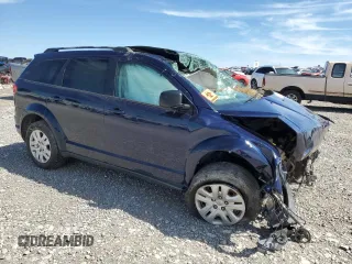 2018 Dodge Journey SE with VIN 3C4PDCAB8JT382027, listed as a Copart auction lot 60407214 with Not Provided miles and Non Repairable. Bid and sale history available at carsss.com. Image 4.