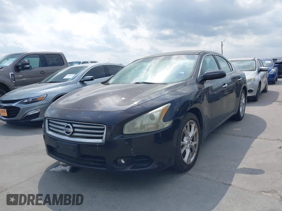 2013 Nissan Maxima SV with VIN 1N4AA5AP9DC810926, listed as a IAAI auction lot 42160018 with 166,525 mi miles and . Bid and sale history available at DreamBid. Image 2.