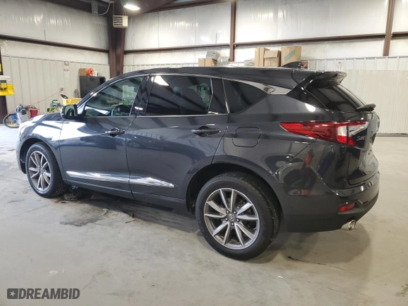 2019 Acura RDX w/Technology Pkg with VIN 5J8TC1H52KL015595, listed as a Copart auction lot 88440295 with 62,145 mi miles and Salvage Title. Bid and sale history available at carsss.com. Image 2.