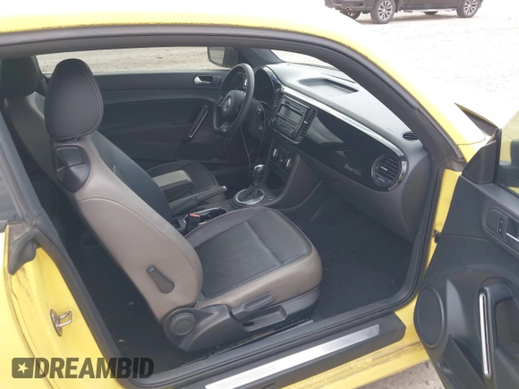 2015 Volkswagen Beetle Fleet Edition with VIN 3VWF17AT1FM655103, listed as a IAAI auction lot 42030636 with 103,273 mi miles and . Bid and sale history available at DreamBid. Image 5.