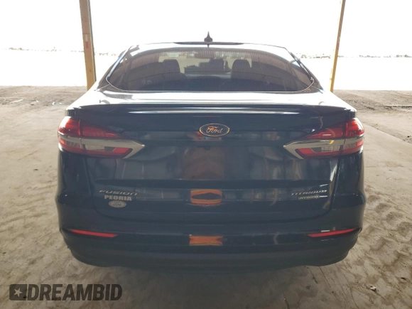 2020 Ford Fusion Titanium with VIN 3FA6P0RU7LR100411, listed as a Copart auction lot 56215615 with 108,457 mi miles and Salvage title. Bid and sale history available at DreamBid. Image 6.