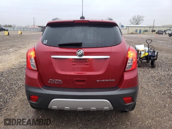 2016 Buick Encore Premium with VIN KL4CJDSB8GB586293, listed as a Copart auction lot 84809304 with 79,822 mi miles and Salvage Title. Bid and sale history available at DreamBid. Image 6.