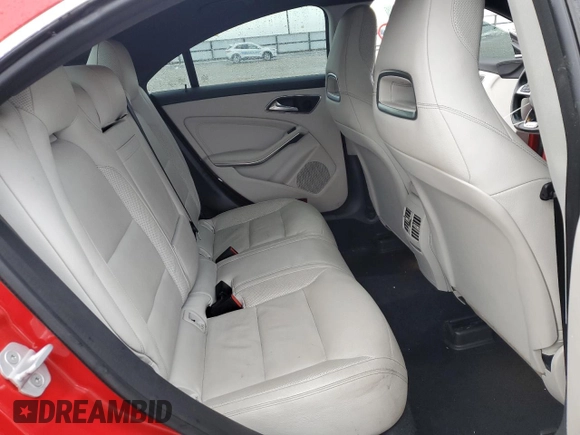 2015 Mercedes-Benz CLA 45 AMG with VIN WDDSJ5CB0FN204556, listed as a Copart auction lot 43118495 with 70,896 mi miles and Salvage Title. Bid and sale history available at DreamBid. Image 10.