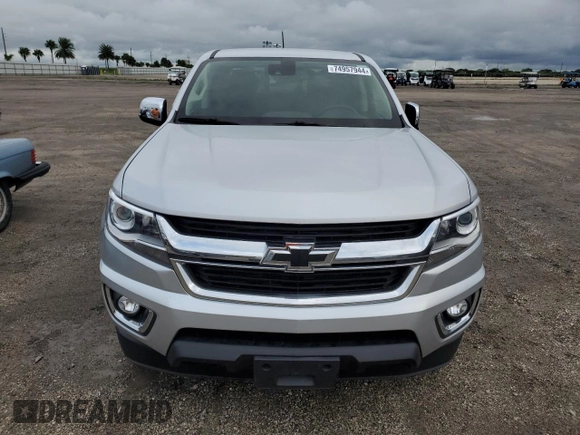 2017 Chevrolet Colorado 4WD LT with VIN 1GCPTCE17H1154221, listed as a Copart auction lot 74957944 with 38,854 mi miles and Non repairable. Bid and sale history available at DreamBid. Image 5.