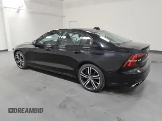 2021 Volvo S60 R-Design Expression with VIN 7JRBR0FZ2MG112320, listed as a Copart auction lot 88883625 with 77,758 mi miles and Clean Title. Bid and sale history available at carsss.com. Image 2.