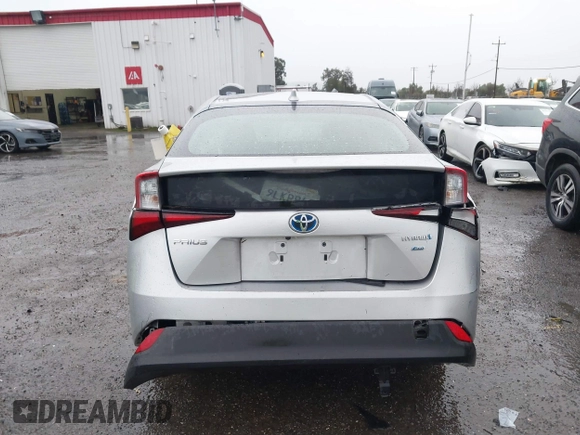 2022 Toyota Prius L Eco with VIN JTDKAMFU1N3177055, listed as a IAAI auction lot 41506862 with 121,318 mi miles and . Bid and sale history available at DreamBid. Image 17.