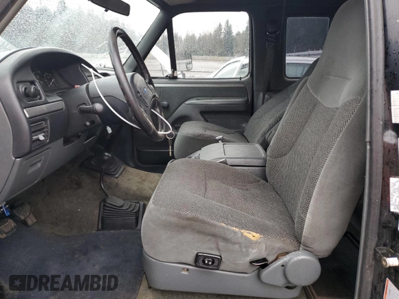 1992 Ford F-150 with VIN 1FTEX14N2NKB29155, listed as a Copart auction lot 84871474 with 104,765 mi miles and Salvage Title. Bid and sale history available at carsss.com. Image 7.