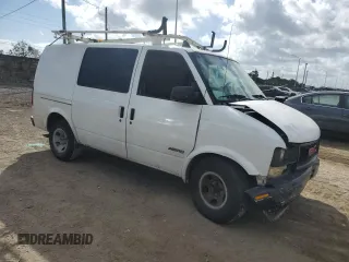2001 Chevrolet Astro Cargo with VIN 1GCDM19W61B141888, listed as a Copart auction lot 45130465 with Not Provided miles and Salvage Title. Bid and sale history available at carsss.com. Image 4.