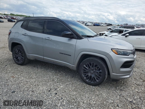 2022 Jeep Compass High Altitude with VIN 3C4NJDCB6NT104462, listed as a Copart auction lot 58745635 with 17,366 mi miles and Salvage title. Bid and sale history available at DreamBid. Image 4.