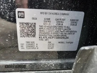 2025 Buick Envista Preferred with VIN KL47LAEP7SB029126, listed as a Copart auction lot 47316685 with 23,993 mi miles and Salvage Title. Bid and sale history available at carsss.com. Image 12.