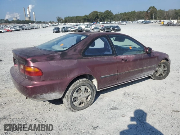 1993 Honda Civic z VIN 1HGEJ1253PL028967, wystawiony jako Copart lot #78411844 z przebiegiem 207 541 mil mil oraz Szkoda całkowita • Salvage title. Historia ofert i sprzedaży dostępna na DreamBid. Obrazek 3.