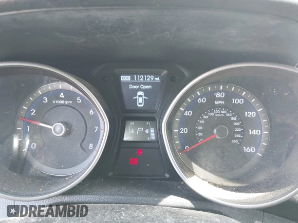 2014 Hyundai Elantra GT with VIN KMHD35LH8EU216052, listed as a IAAI auction lot 42102173 with 112,129 mi miles. Bid and sale history available at carsss.com. Image 7.