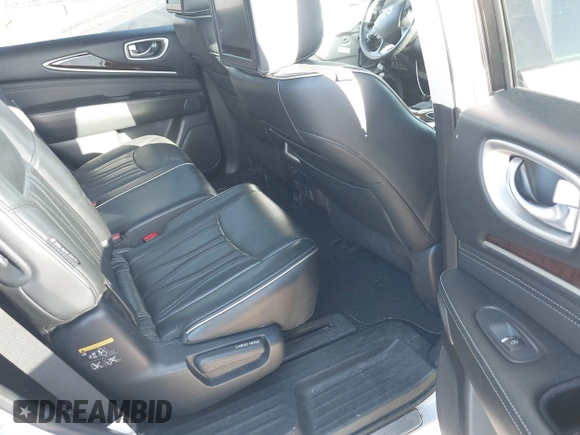 2019 Infiniti QX60 Luxe with VIN 5N1DL0MN8KC555323, listed as a IAAI auction lot 41824366 with 83,596 mi miles and . Bid and sale history available at DreamBid. Image 8.