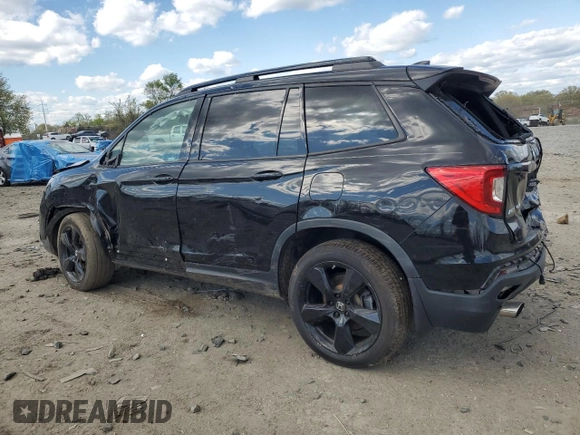 2021 Honda Passport Elite с VIN 5FNYF8H01MB033021, выставлен на аукционе Copart как лот 53395775 с пробегом 50 643 миль миль и Списание • Salvage title. История ставок и продаж доступна на DreamBid. Изображение 2.