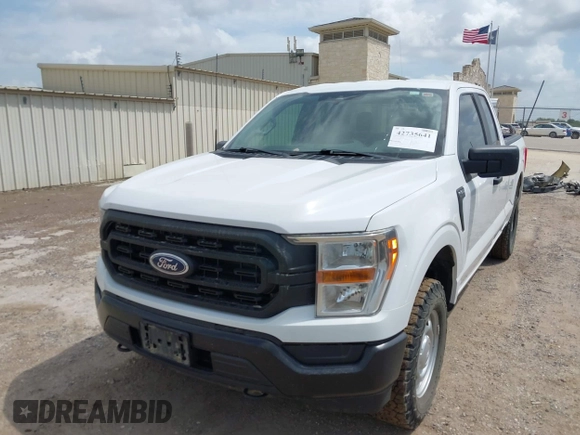 2021 Ford F-150 XL with VIN 1FTEX1EP8MKF05484, listed as a IAAI auction lot 42735641 with 78,951 mi miles and . Bid and sale history available at DreamBid. Image 6.