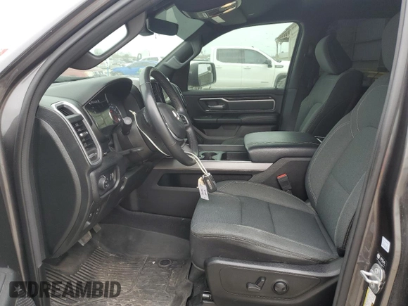 2022 Ram 1500 Big Horn with VIN 1C6SRFFM7NN298608, listed as a Copart auction lot 47785455 with 63,945 mi miles and Salvage Title. Bid and sale history available at carsss.com. Image 7.