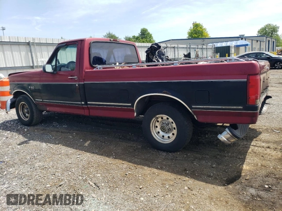 1995 Ford F-150 with VIN 1FTEF15N7SNB13223, listed as a Copart auction lot 56002595 with Not provided miles and Salvage title. Bid and sale history available at DreamBid. Image 2.