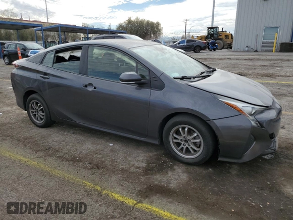 2017 Toyota Prius Two with VIN JTDKBRFU6H3049408, listed as a Copart auction lot 46147355 with 153,351 mi miles and Salvage Title. Bid and sale history available at DreamBid. Image 4.