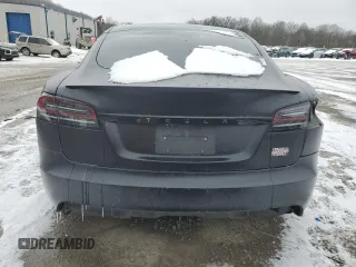 2023 Tesla Model S Plaid with VIN 5YJSA1E66PF502841, listed as a Copart auction lot 45660445 with 29,860 mi miles and Salvage title. Bid and sale history available at DreamBid. Image 6.