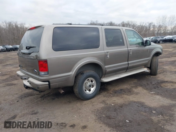 2005 Ford Excursion Limited with VIN 1FMNU43S25ED44885, listed as a IAAI auction lot 41322350 with 65,112 mi miles and . Bid and sale history available at DreamBid. Image 4.