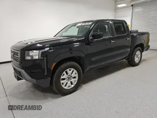 2022 Nissan Frontier SV z VIN 1N6ED1EJ0NN629329, wystawiony jako Copart lot #55798535 z przebiegiem 60 943 mil mil oraz Czysty tytuł • Clean title. Historia ofert i sprzedaży dostępna na DreamBid. Obrazek 1.