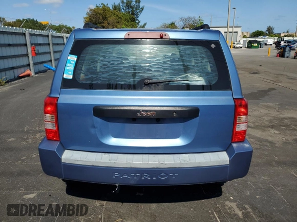 2007 Jeep Patriot Sport z VIN 1J8FT28W87D358027, wystawiony jako Copart lot #55923095 z przebiegiem 174 274 mil mil oraz Szkoda całkowita • Salvage title. Historia ofert i sprzedaży dostępna na DreamBid. Obrazek 6.