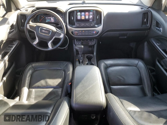 2018 GMC Canyon 2WD SLT with VIN 1GTG5DEN9J1104154, listed as a Copart auction lot 41814135 with 151,018 mi miles and Salvage Title. Bid and sale history available at DreamBid. Image 8.