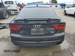 2016 Audi A7 Prestige with VIN WAU2GAFC5GN024767, listed as a Copart auction lot 46149245 with 149,755 mi miles and Salvage title. Bid and sale history available at DreamBid. Image 6.