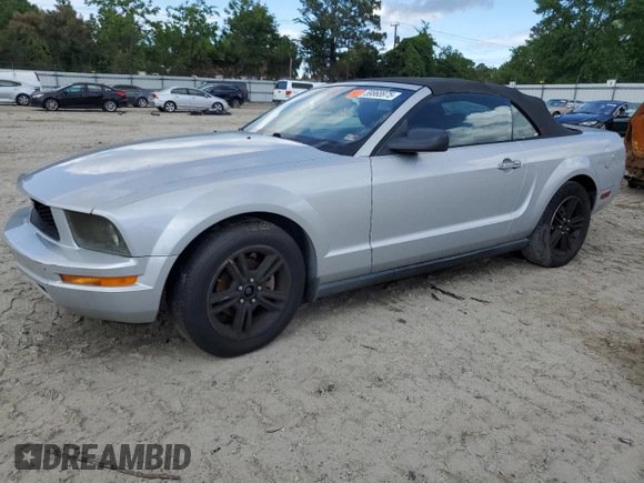 2005 Ford Mustang Deluxe с VIN 1ZVFT84N255187609, выставлен на аукционе Copart как лот 59868975 с пробегом Не указан миль и Чистый • Clean title. История ставок и продаж доступна на DreamBid. Изображение 1.