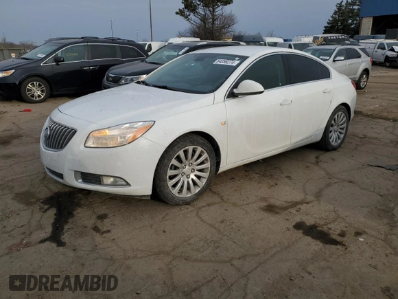 2011 Buick Regal CXL RL1 with VIN 2G4GN5EC4B9176246, listed as a Copart auction lot 84058274 with 127,229 mi miles and Clean Title. Bid and sale history available at DreamBid. Image 1.