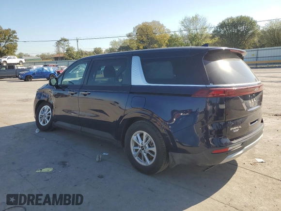2024 Kia Carnival LX with VIN KNDNB4H3XR6329482, listed as a Copart auction lot 72380314 with 10,899 mi miles and Salvage Title. Bid and sale history available at carsss.com. Image 2.