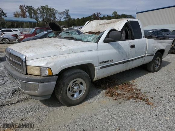 1999 Dodge Ram 1500 with VIN 1B7HC13Y1XJ500111, listed as a Copart auction lot 76067834 with 0 mi miles and Salvage Title. Bid and sale history available at carsss.com. Image 1.