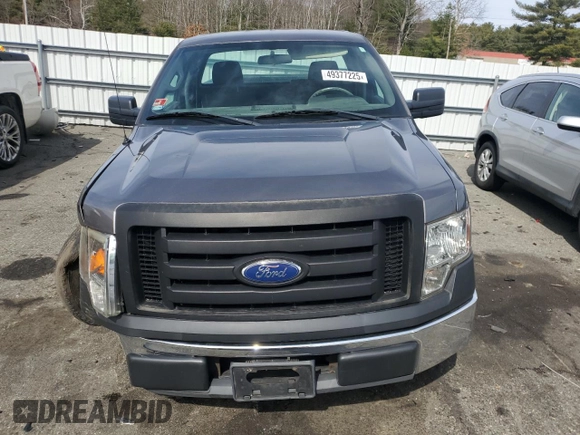2010 Ford F-150 XL with VIN 1FTMF1C80AKB32382, listed as a Copart auction lot 49377225 with 174,520 mi miles and Salvage Title. Bid and sale history available at carsss.com. Image 5.