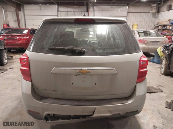 2017 Chevrolet Equinox LS with VIN 2GNFLEEK9H6301563, listed as a IAAI auction lot 41620084 with 131,690 mi miles. Bid and sale history available at carsss.com. Image 16.
