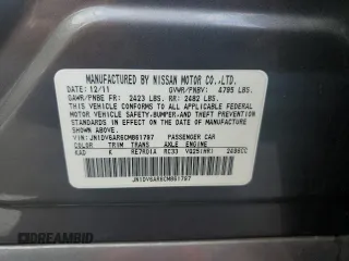 2012 Infiniti G25 x with VIN JN1DV6AR6CM861797, listed as a Copart auction lot 46932675 with 186,063 mi miles and Salvage Title. Bid and sale history available at DreamBid. Image 14.