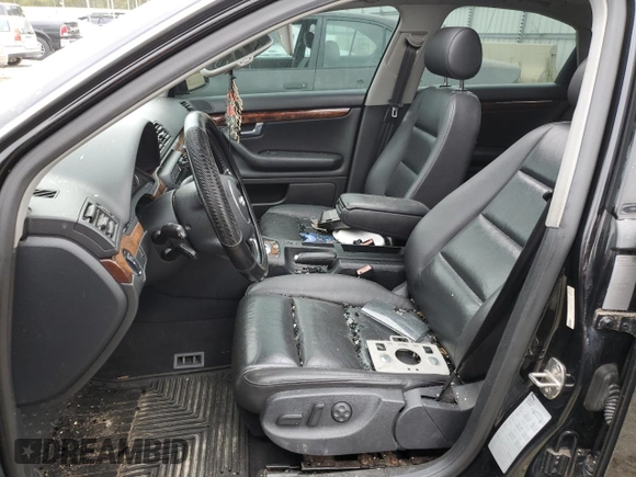 2005 Audi A4 3.0L z VIN WAULT68EX5A085970, wystawiony jako Copart lot #74258684 z przebiegiem Nie podano mil oraz Szkoda całkowita • Salvage title. Historia ofert i sprzedaży dostępna na DreamBid. Obrazek 7.