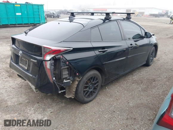 2016 Toyota Prius Four with VIN JTDKARFU5G3519204, listed as a IAAI auction lot 41312090 with 161,269 mi miles. Bid and sale history available at carsss.com. Image 4.