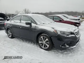 2018 Subaru Legacy Limited with VIN 4S3BNEN66J3021052, listed as a Copart auction lot 43424525 with 89,293 mi miles and Salvage Title. Bid and sale history available at carsss.com. Image 4.
