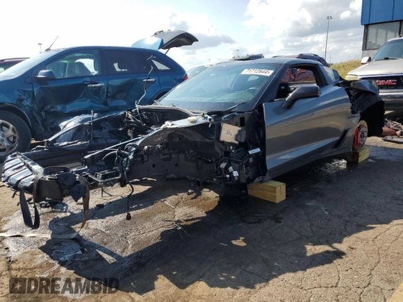2015 Chevrolet Corvette Z06 2LZ with VIN 1G1YR2D69F5600250, listed as a Copart auction lot 71712644 with 0 mi miles and Non Repairable. Bid and sale history available at carsss.com. Image 1.