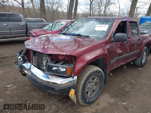 2008 GMC Canyon SLE1 with VIN 1GTDT13E388148114, listed as a IAAI auction lot 41688745 with 161,881 mi miles. Bid and sale history available at carsss.com. Image 6.