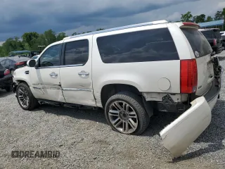 2012 Cadillac Escalade ESV Luxury with VIN 1GYS3HEF6CR134646, listed as a Copart auction lot 55392385 with 211,358 mi miles and Salvage title. Bid and sale history available at DreamBid. Image 2.