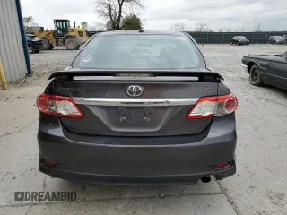 2012 Toyota Corolla L with VIN 5YFBU4EEXCP044820, listed as a Copart auction lot 51020175 with 119,293 mi miles and Salvage Title. Bid and sale history available at carsss.com. Image 6.